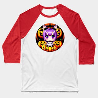 Pumpkinette - A Wink of Magic Baseball T-Shirt